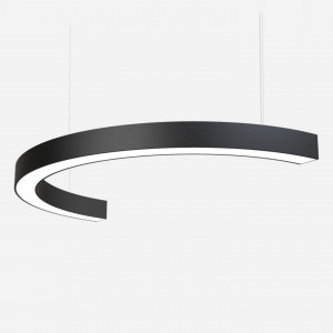 SILED NIMBUS-HALF 1000; 36 Вт; 1000×500×S60 мм; 3000 / 4000 / 5000 K; 220 В