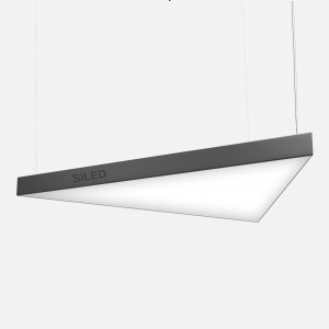 SILED TRIGON 400; 9 Вт; 400×350×100 мм; 3000 / 4000 / 5000 K; 220 В
